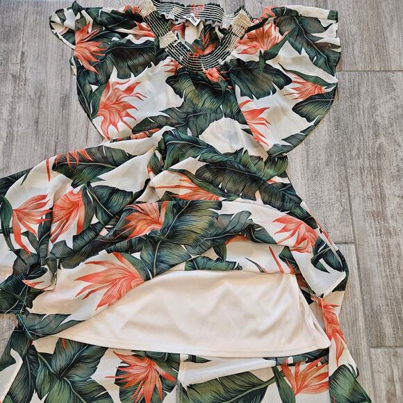 Show Me Your Mumu Hacienda Maxi Dress Womens M Paradise Found Tropical Resort - Picture 9 of 13